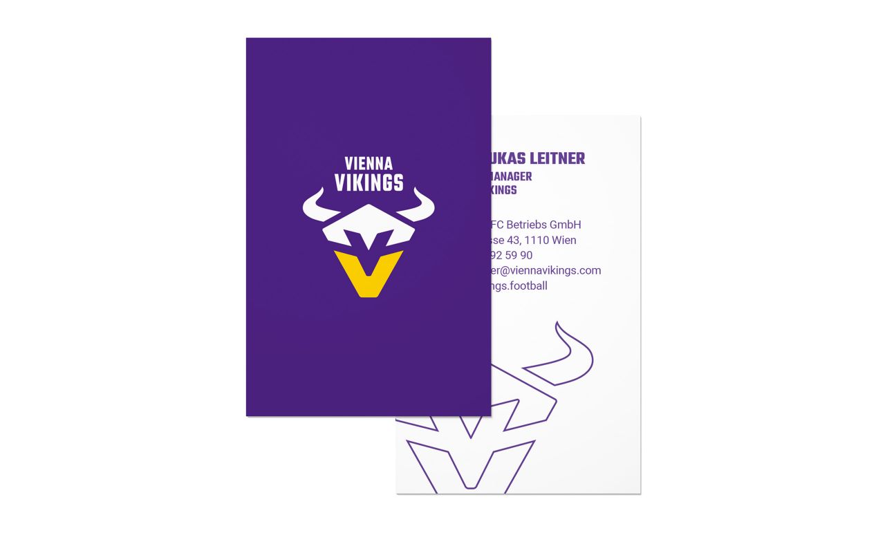 Vienna Vikings Visitenkarten