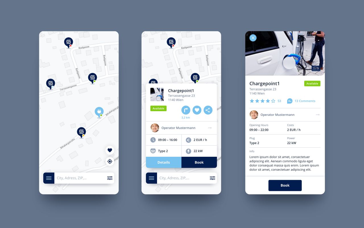 UI/UX Design Sparkshare App